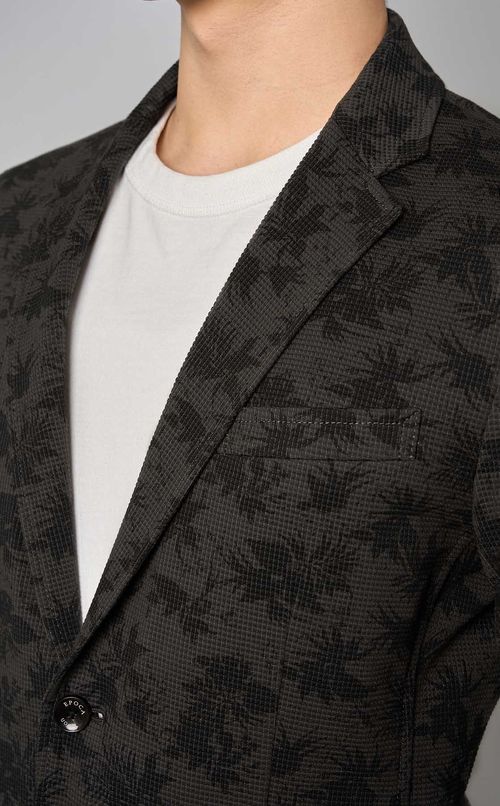 リーフプリントジャケット