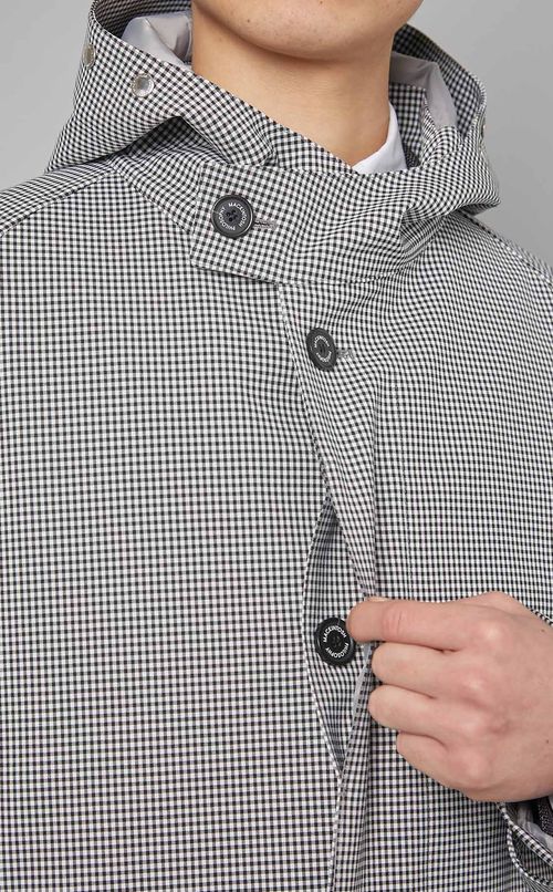 ギンガムチェックフードコート