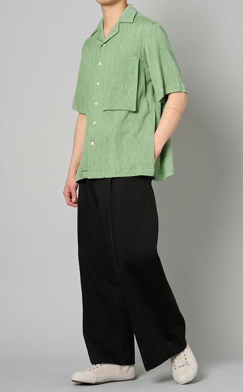 ジャージーワイドトラウザー