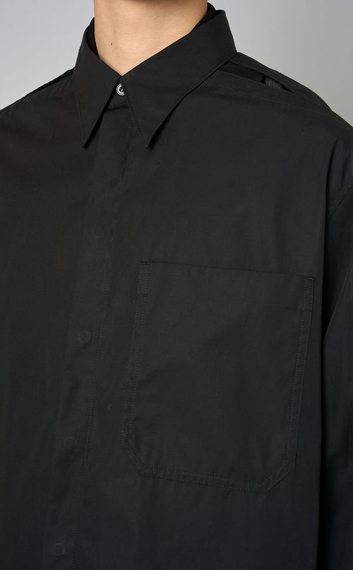 レイヤードシャツ