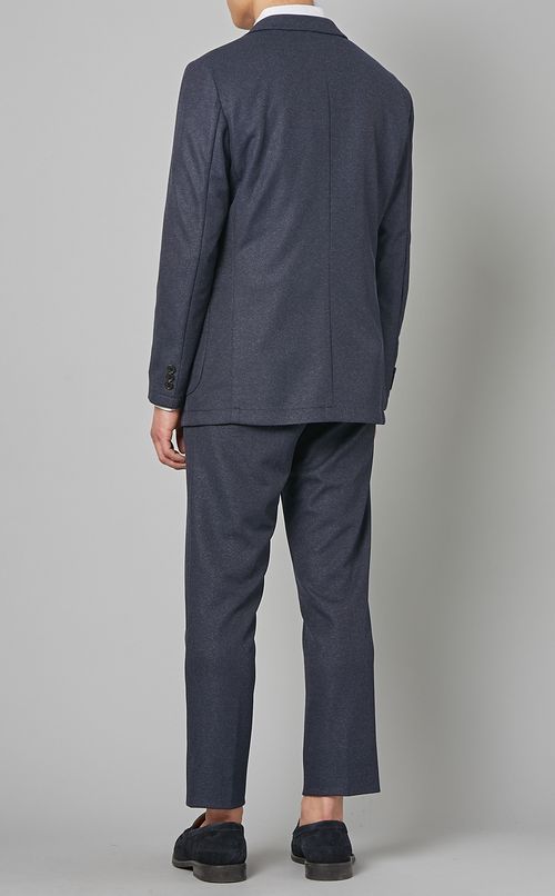 メランジジャージー2パッチジャケット