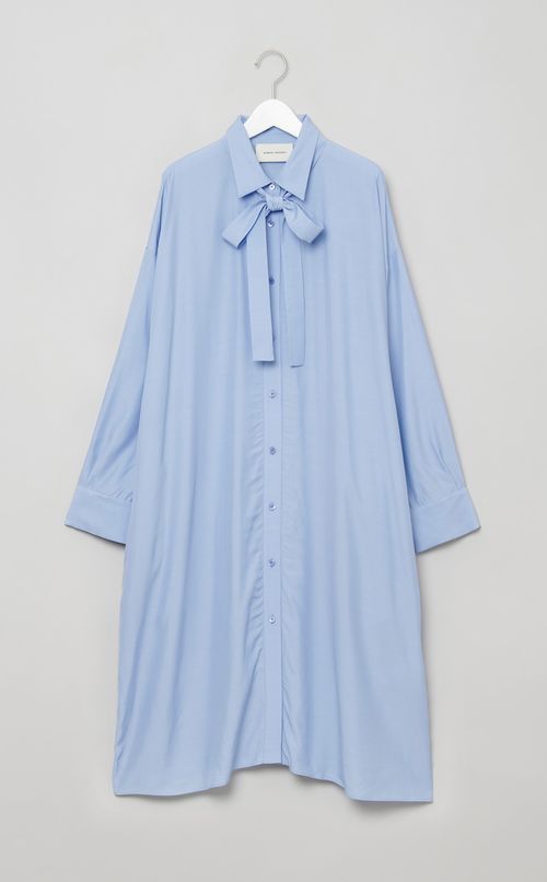 ボウタイシャツワンピース
