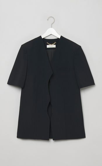 スカラップショートスリーブジャケット