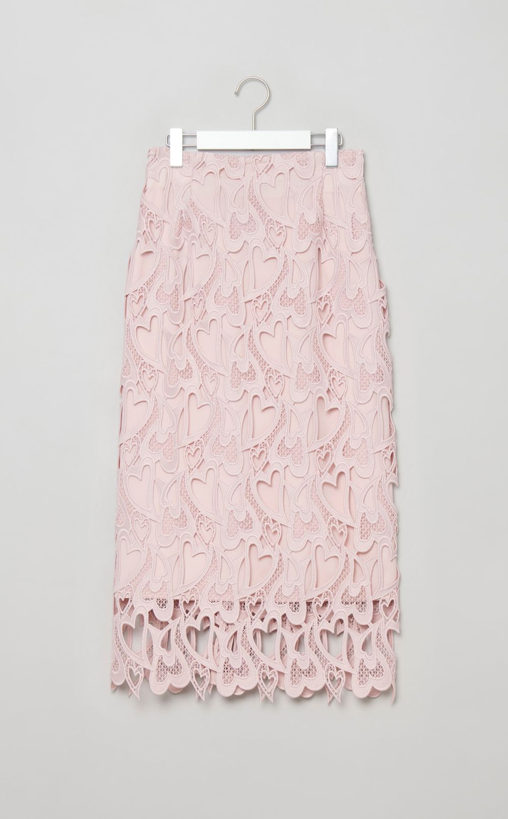 ハートレースタイトスカート