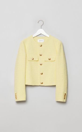 クロップドツイードジャケット