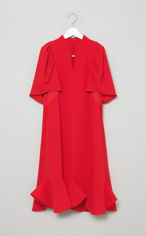 パールフローラルワンピース