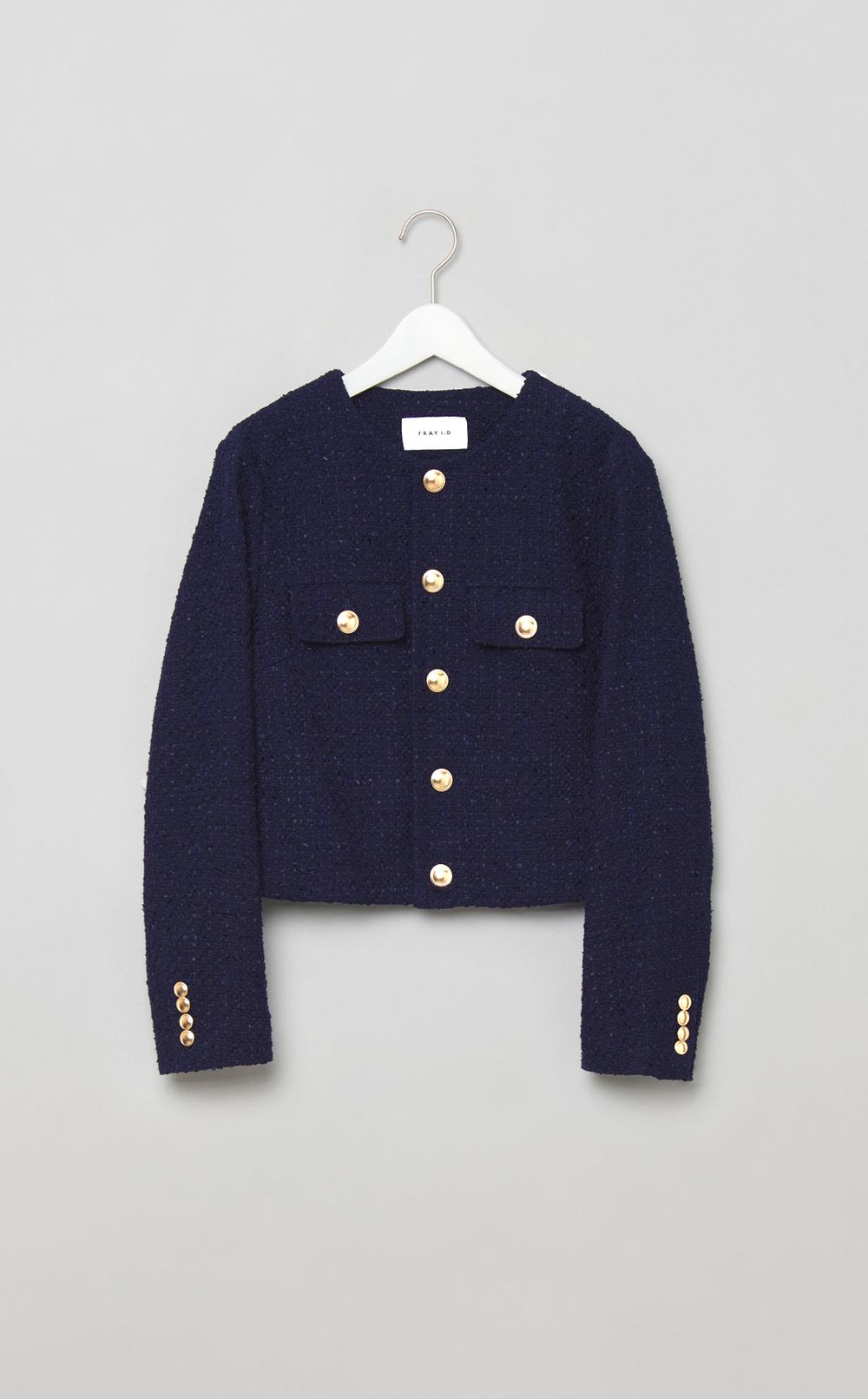 クロップドツイードジャケット