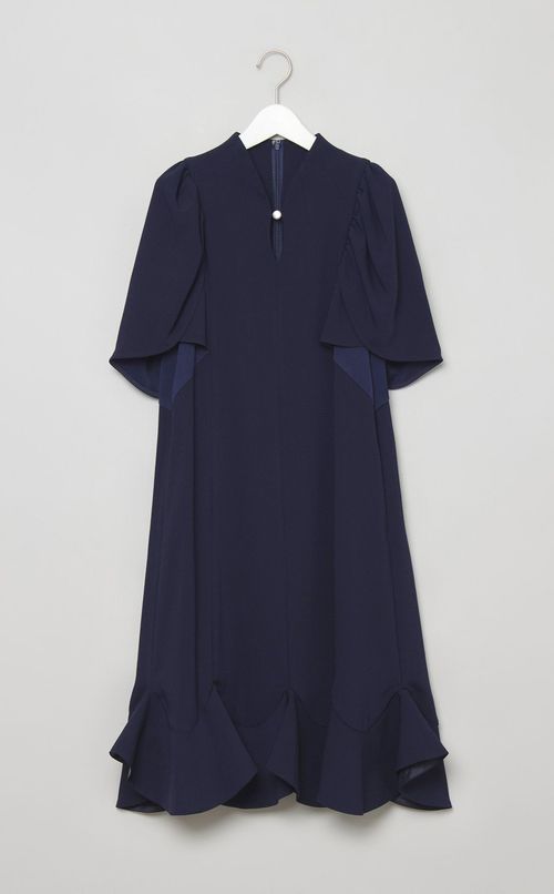 パールフローラルワンピース