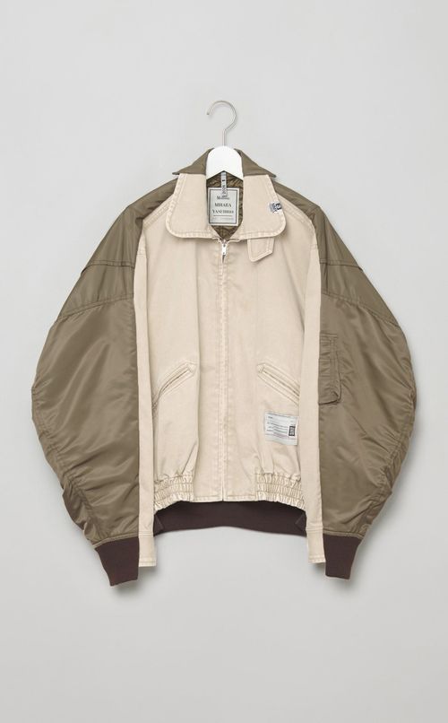 コンバインジップアップブルゾン