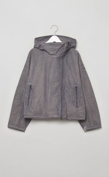 ドロップショルダーサイドジップブルゾン