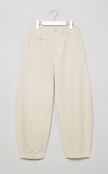 コットンバレルレッグパンツ