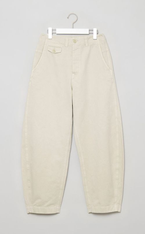 コットンバレルレッグパンツ