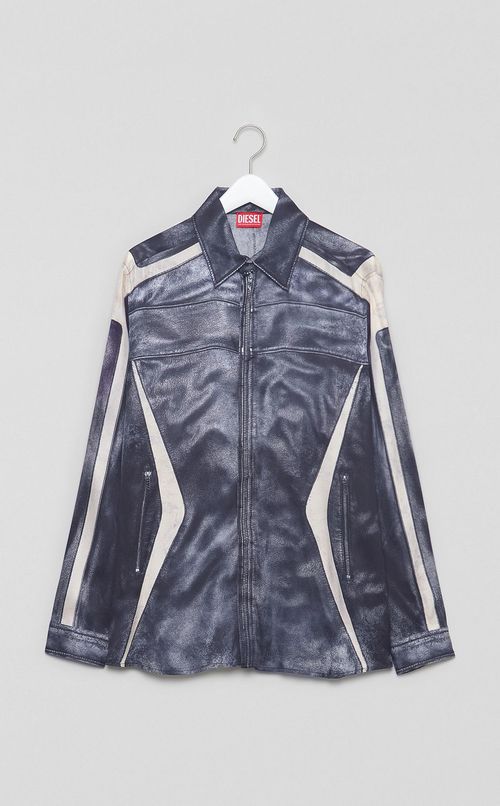 トロンプルイユプリントシャツ