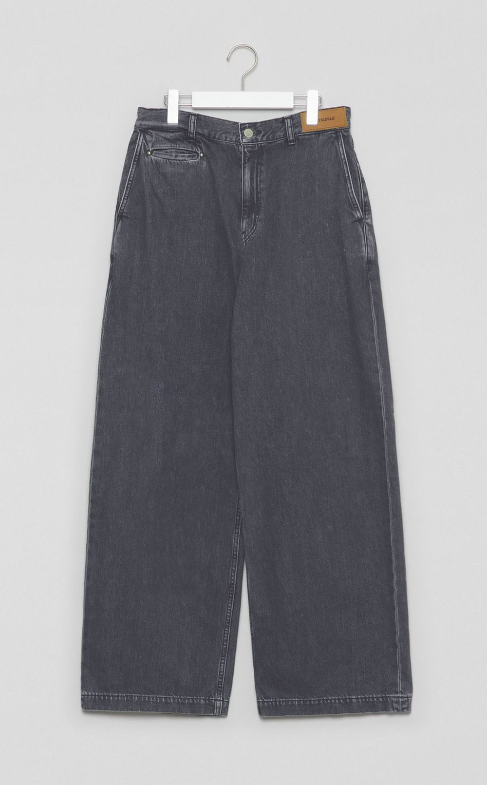 ワイドフェードデニムトラウザー