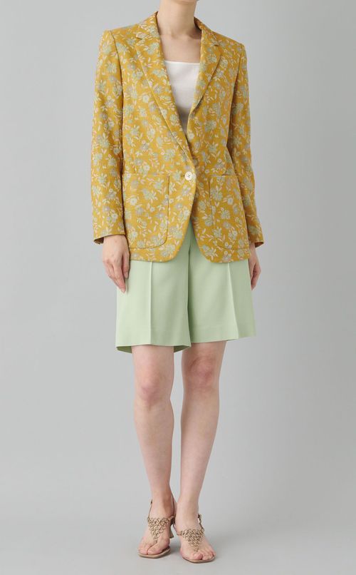 フラワージャガードジャケット