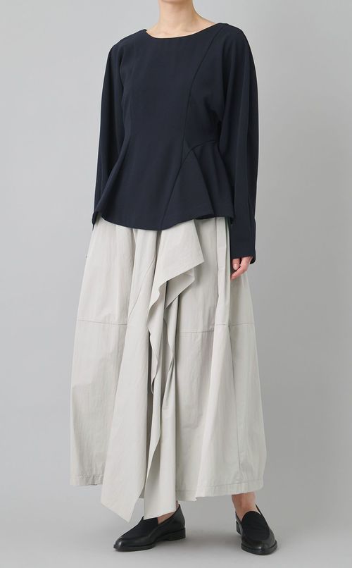 ペプラムドッキングワンピース