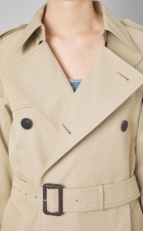 コットンエッセンシャルトレンチコート