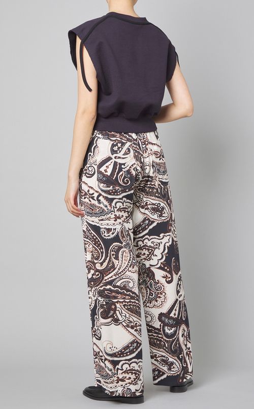 キーネックスウェットプルオーバー