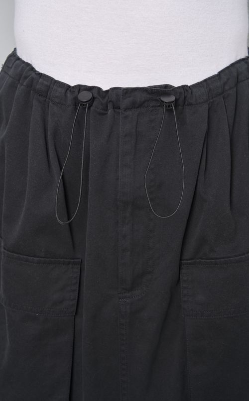 コットンカーゴロングスカート