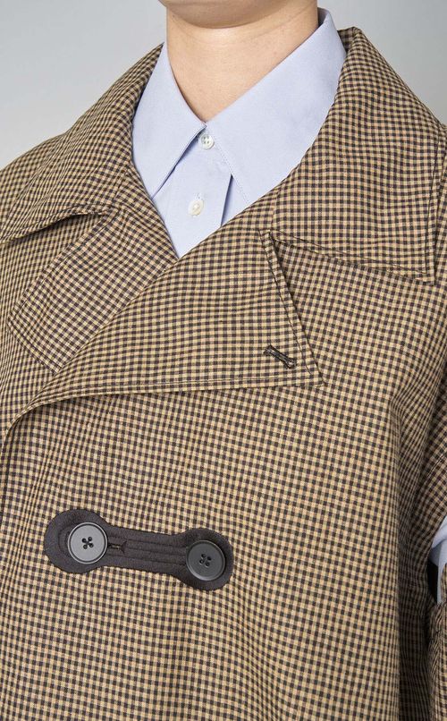 2wayリネンロングコート