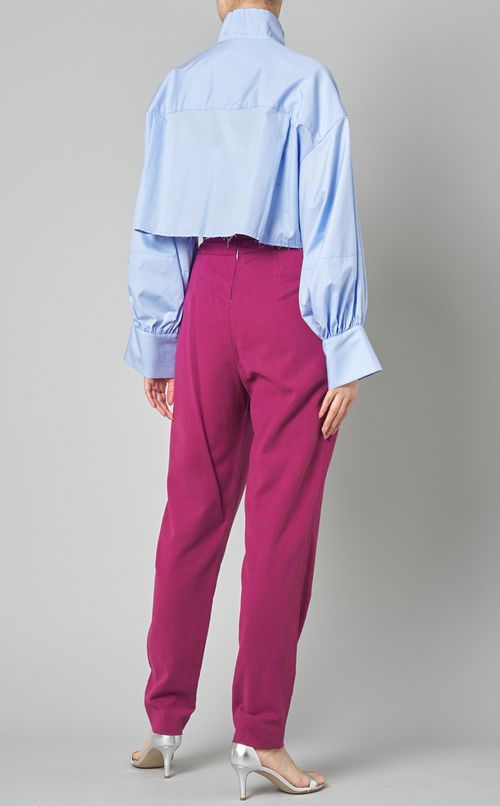 ストレッチハイウエストパンツ