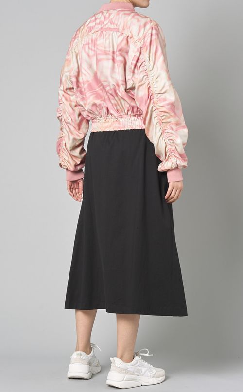 ゼブラプリントコットンブルゾン