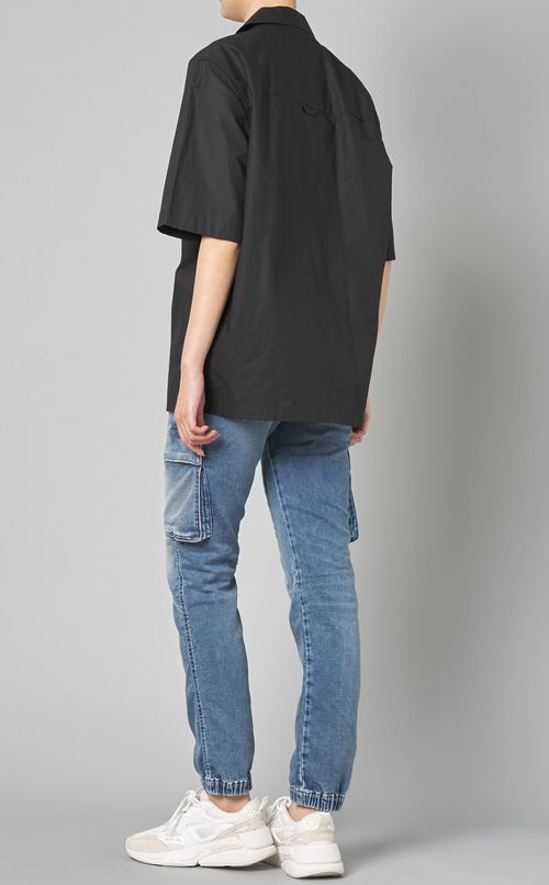 ライトデニムカーゴジョガーパンツ