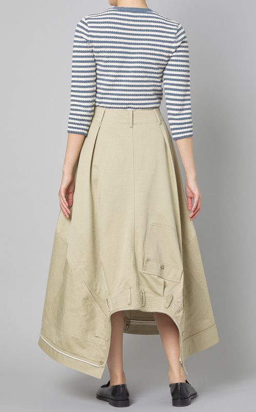 ダブルエンドチノカーゴスカート