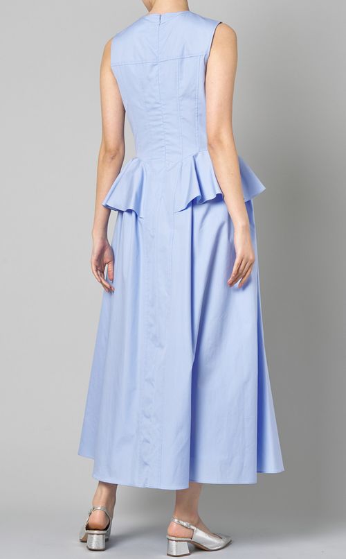 コルセットペプラムワンピース