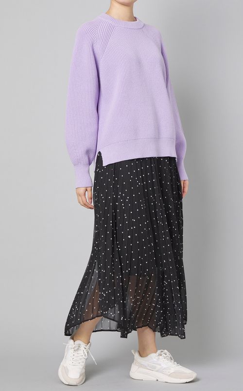 プレーティングニットプルオーバー