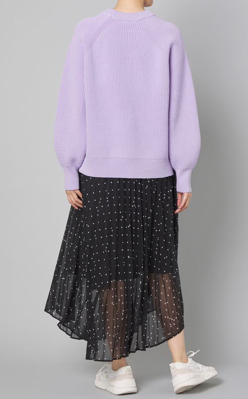 プレーティングニットプルオーバー