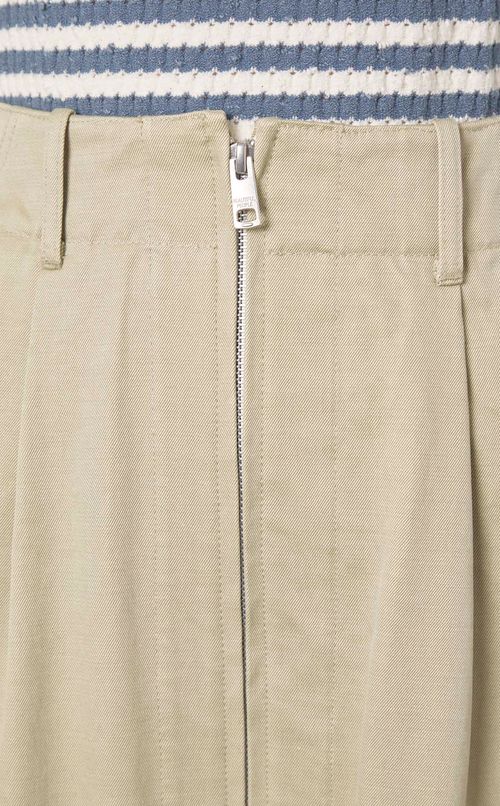 ダブルエンドチノカーゴスカート