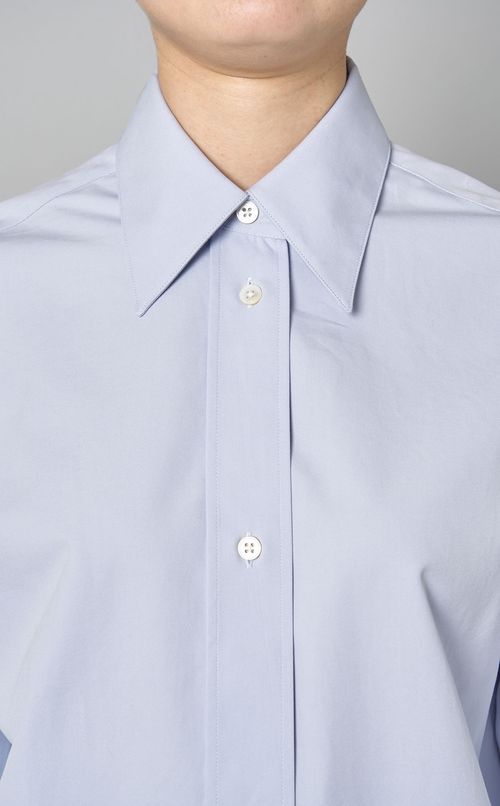 コットンオックスフォードオーバーサイズシャツ