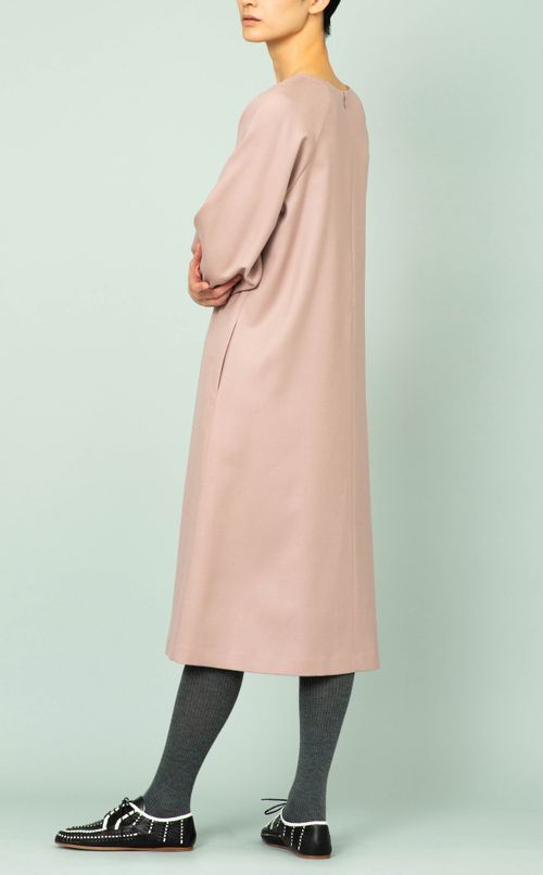 キーネックラグランワンピース