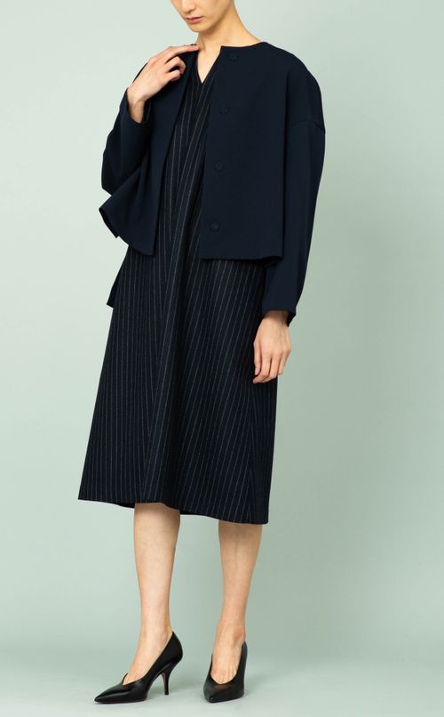 キーネックラグランワンピース