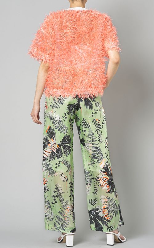 ファンシーカットジャガードトップス