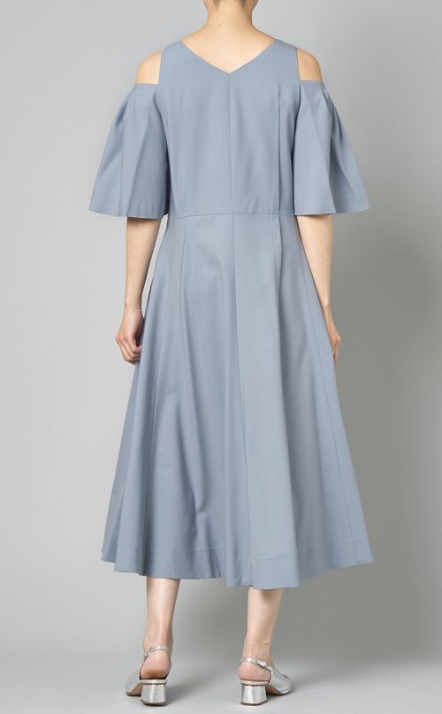 ボリュームスリーブワンピース