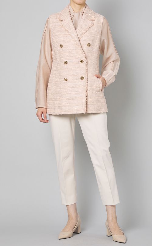 ファンシーツイードジレ