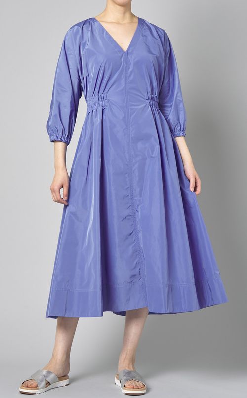 ナイロンタフタギャザーワンピース