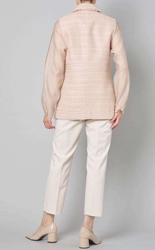 ファンシーツイードジレ