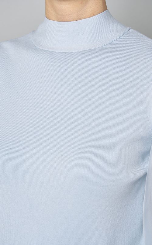 シアースリーブボウタイニット