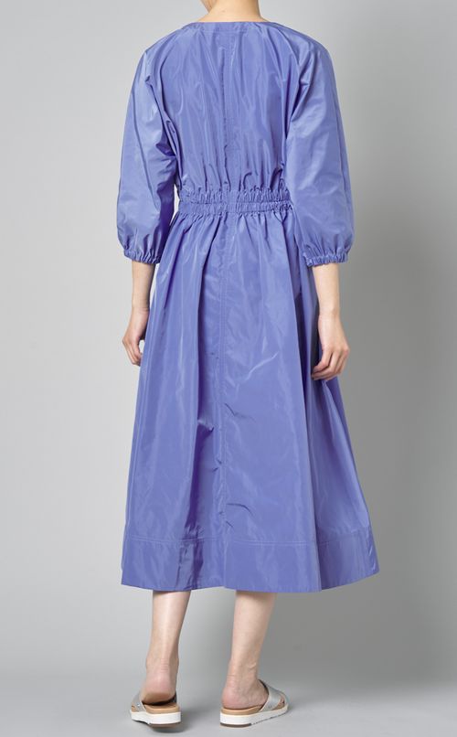 ナイロンタフタギャザーワンピース