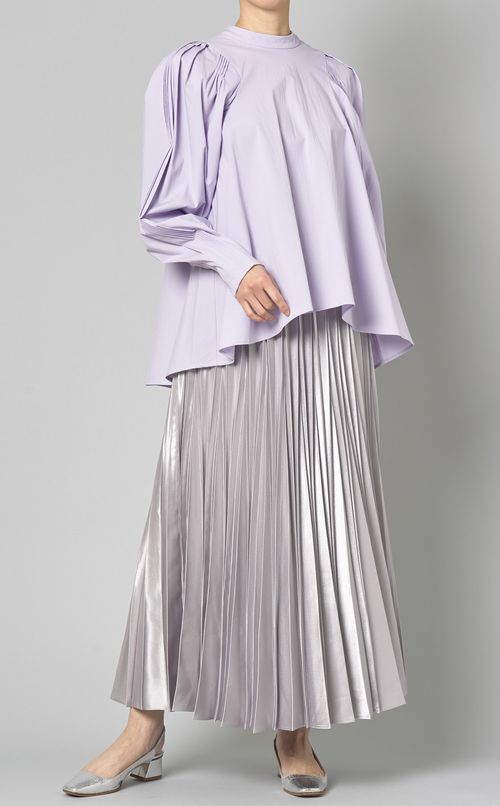 ボリュームスリーブブラウス