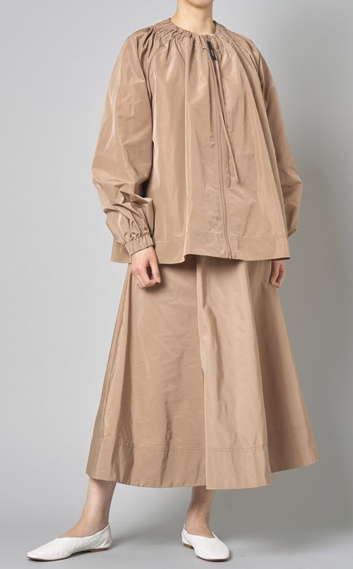 ナイロンタフタフレアスカート