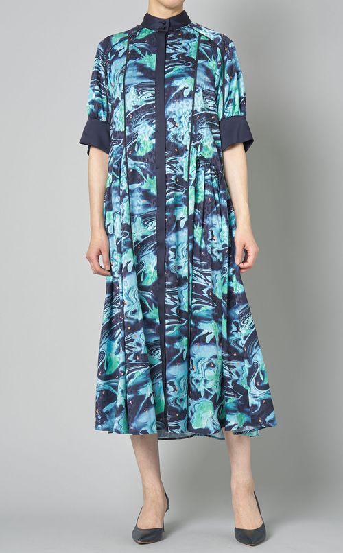 フィッシュプリント2wayドレス