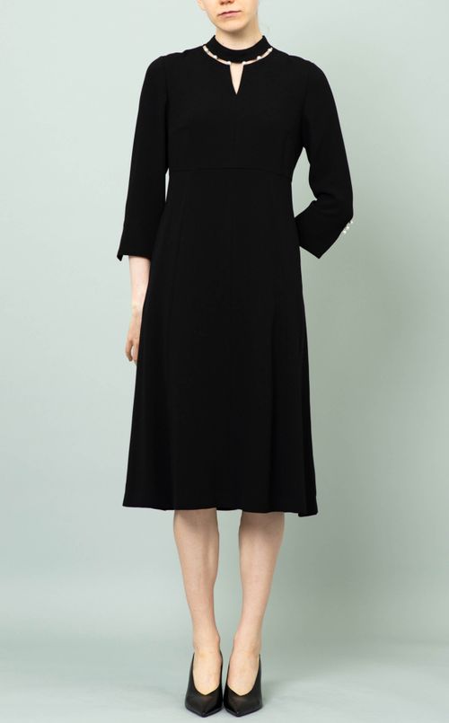 ネックパールワンピース