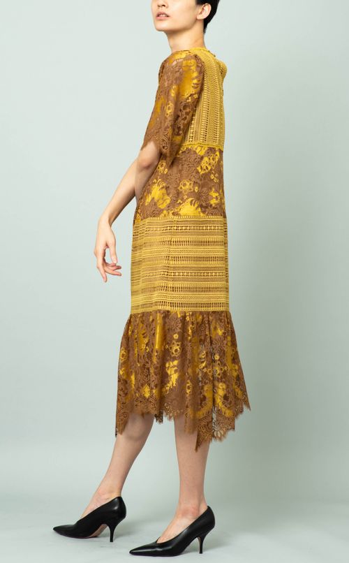 レース切替ワンピース