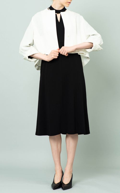 ネックパールワンピース