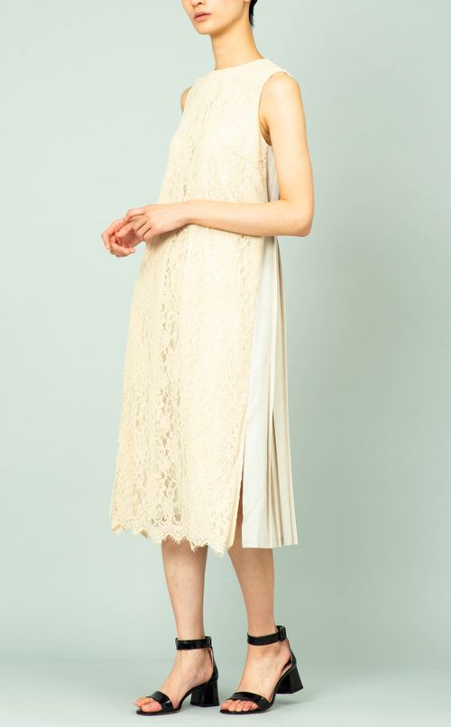 コンビファブリックミディワンピース