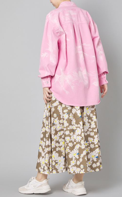 ヘビーコットンタイダイシャツ